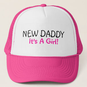 New Daddy Its A Girl Trucker Hat