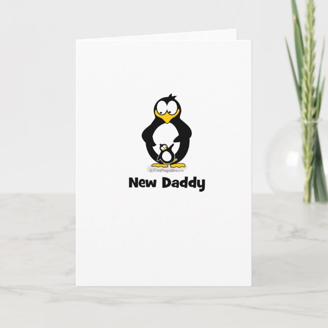 new daddy penguin card (Front)