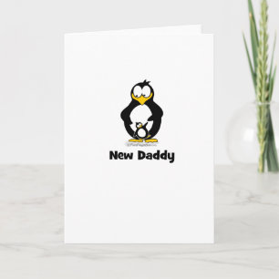 new daddy penguin card