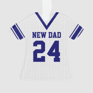 New Daddy Sport Jersey with Photo Ornament