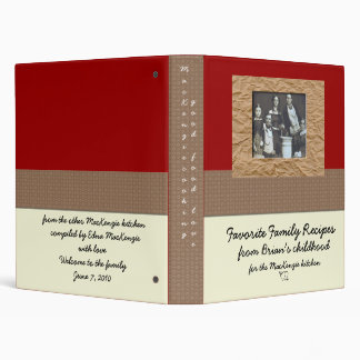 New daughter in law Cookbook Gift Binder
