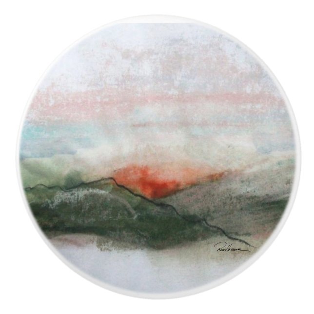 New Dawn Ceramic Knob (Front)