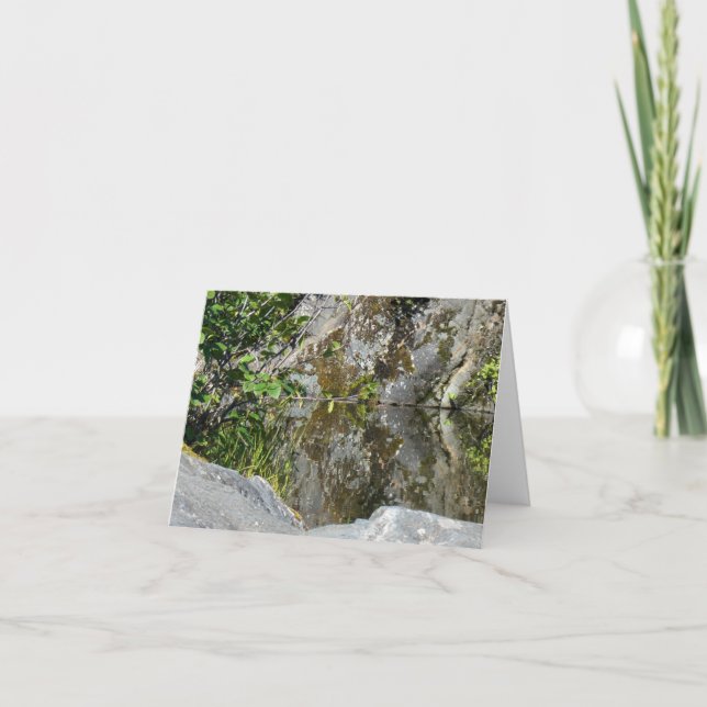New Day Gardens Notecard- Reflecting Pool Card (Front)