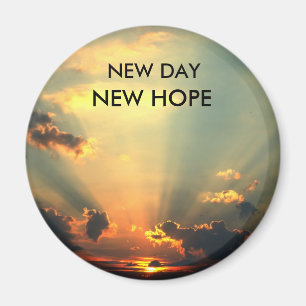 NEW DAY, NEW HOPE Magnet