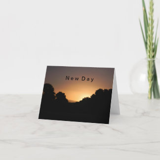 New Day-Note Card! Card