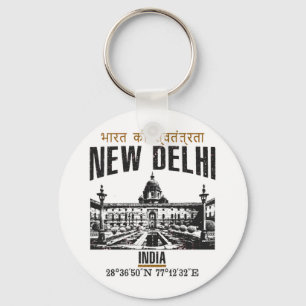 New Delhi Keychain