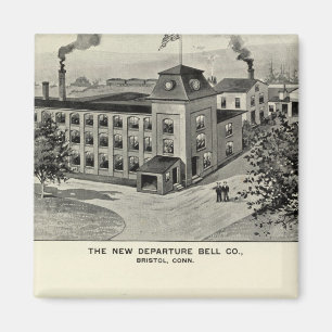 New Departure Bell Co, Miller Bros Cutlery Co Magnet