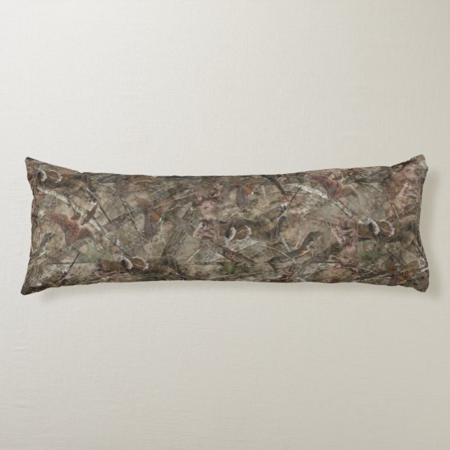 New design camouflage for the hunter High-Top snea Body Pillow (Front)