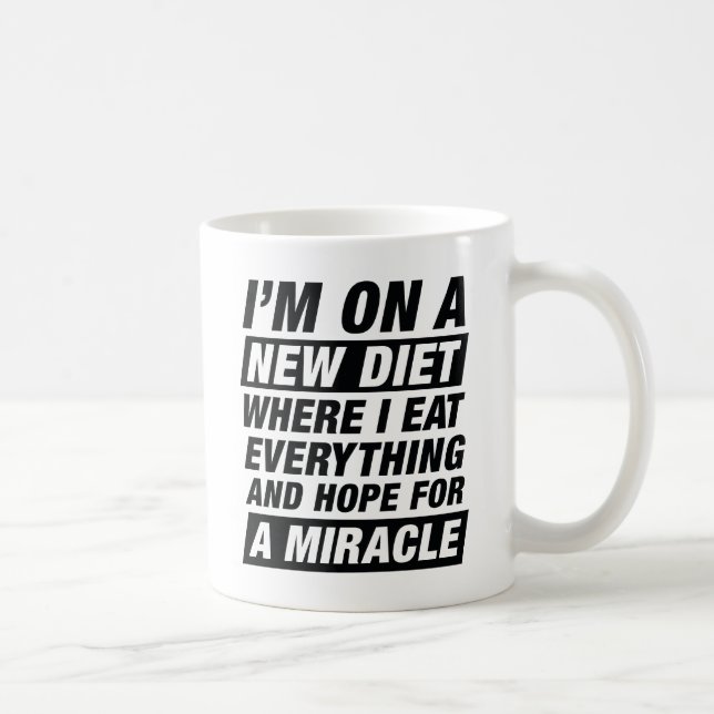 New Diet Miracle Coffee Mug (Right)