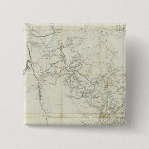 New Discoveries in North America 2 Inch Square Button