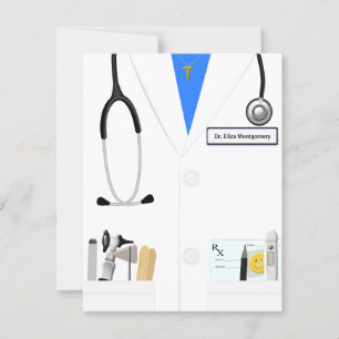 New Doctor Medical Graduation Celebration Invitation