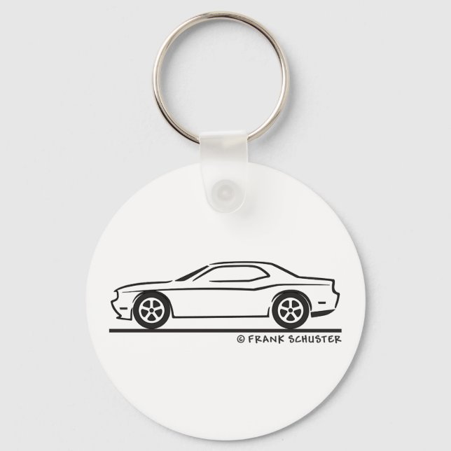 New Dodge Charger Keychain (Front)