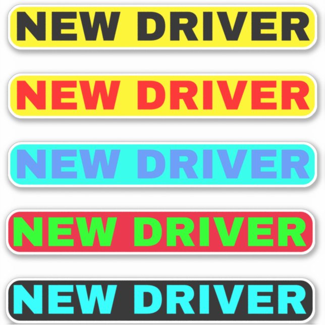 New Driver Text - Simple Driver New (Front)