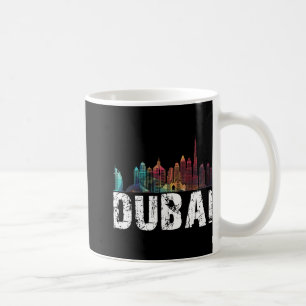 New Dubai Love Skyline Uni For Holidays In Dubai  Coffee Mug