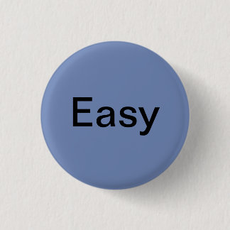 New Easy Crazy Cool Simple Style Funny One Life 1 Inch Round Button