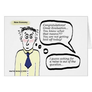 New Economy - Cartoon Guy - Card