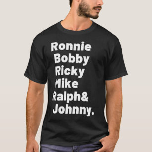 New Edition Ronnie, Bobby, Ricky, Mike, Ralph and  T-Shirt