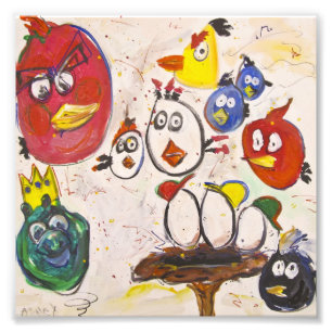 New Eggs on the Block by Ashley, Sandy & Mary Photo Print