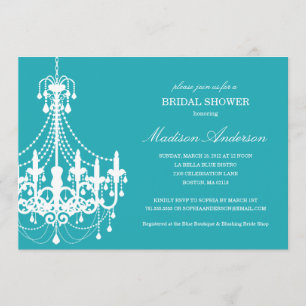 NEW ELEGANCE BRIDAL SHOWER INVITATION