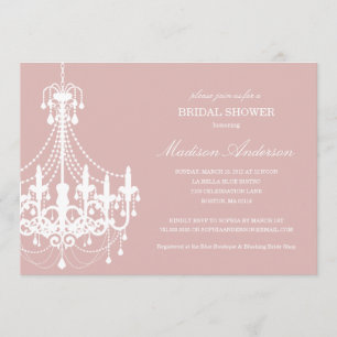 NEW ELEGANCE BRIDAL SHOWER INVITATION
