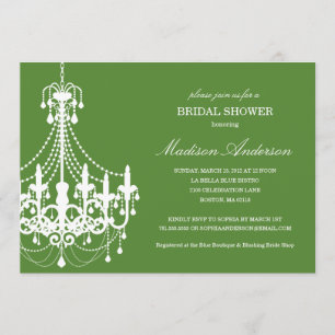 NEW ELEGANCE BRIDAL SHOWER INVITATION
