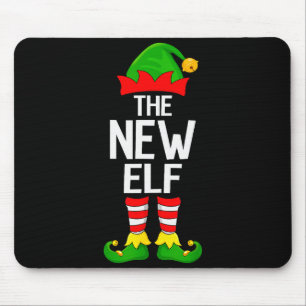 New Elf Xmas Matching Family Elf Squad Christmas Mouse Pad
