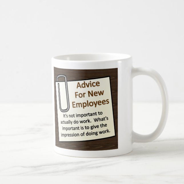 New Employee Coffee Mug (Right)
