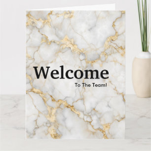 New Employee Welcome Watercolor Card