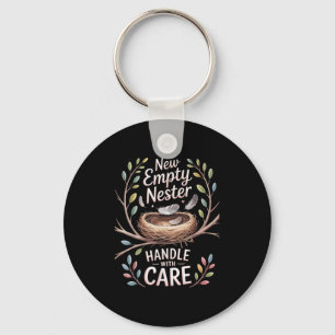 New Empty Nester Handle With Care, Empty Nest Dad  Keychain