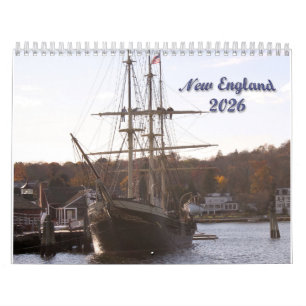 New England 2026 Calendar
