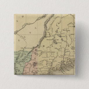 New England 2 Inch Square Button