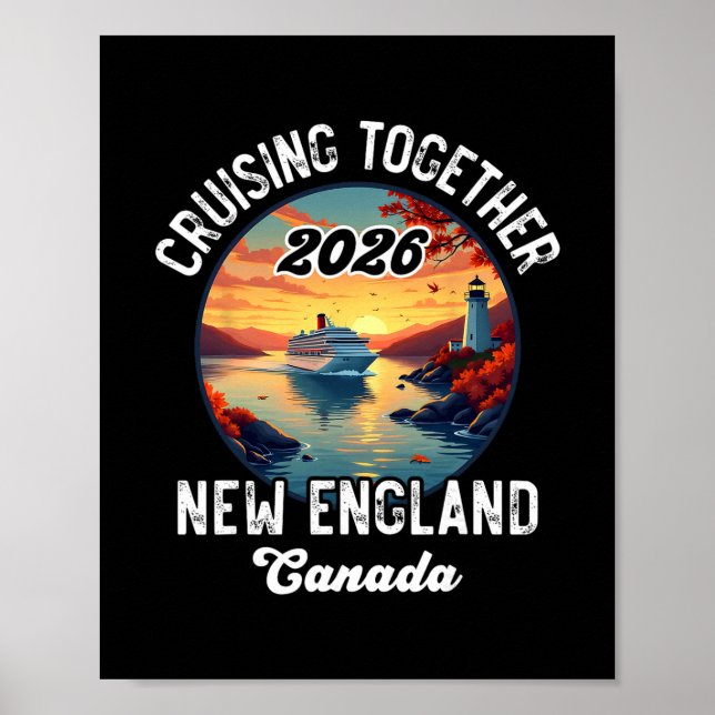 New England Canada Cruise2  Poster (Front)
