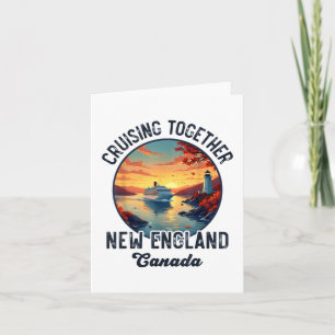 New England Canada Cruise, Cruising Together Fall Card