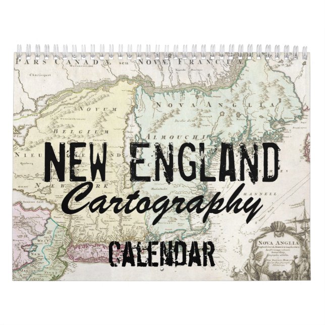 New England Cartography Calendar (Cover)