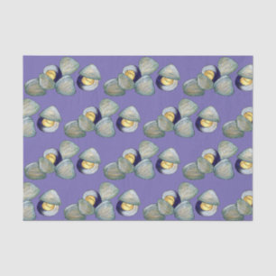 New England Clams Clambake Beach Summer Seafood Tissue Paper