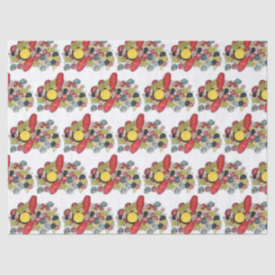 New England Clams Lobster Clambake Seafood Dinner Tissue Paper