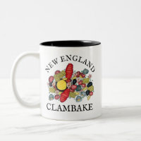 New England Clams Lobster Clambake Seafood Dinner
