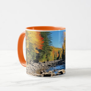 New England Colourful Landscape, Autumn, Mug