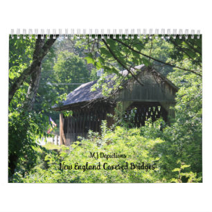 New England Covered Bridges Calendar