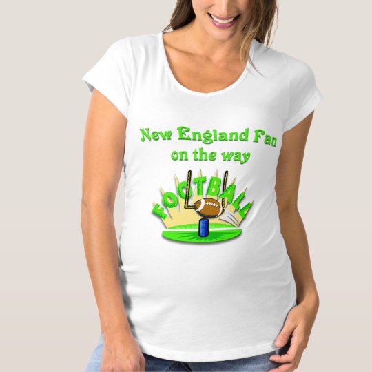 New England Fan on the way Maternity T-Shirt