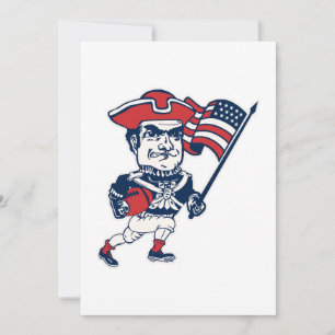 New England Football Mascot Invitation