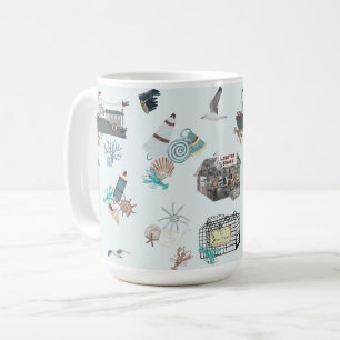New England Lobster Shack Coffee Mug