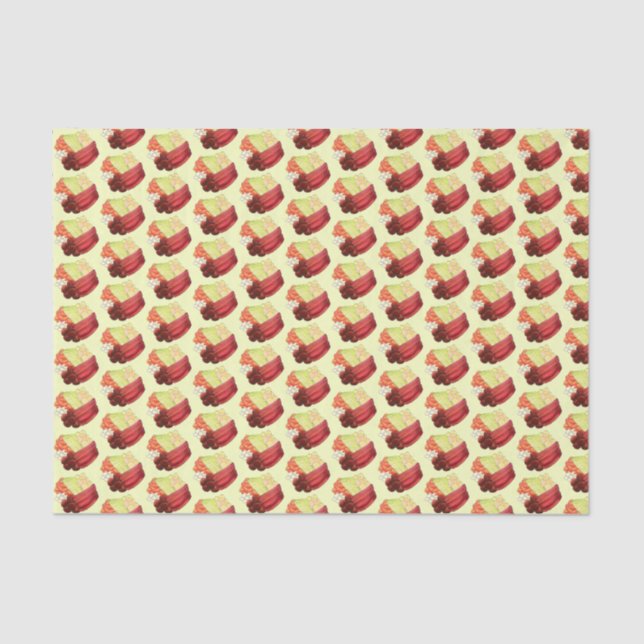 New England Meal Boiled Dinner Corned Beef Cabbage Tissue Paper (Front)