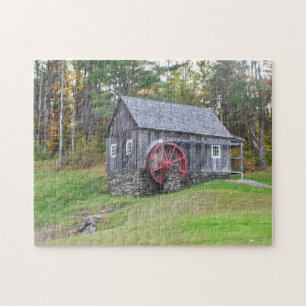 New England Mill Jigsaw Puzzle