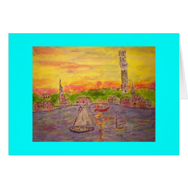 new england sunset (Front Horizontal)