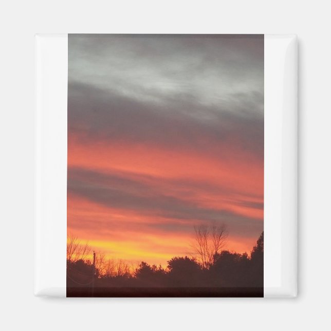 New England Sunset Magnet (Front)