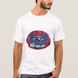 New England Team Colours Football T-Shirt