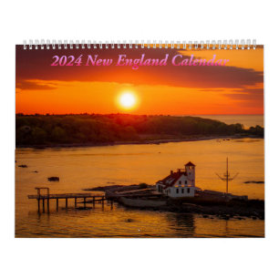 New England through the seasons calendar