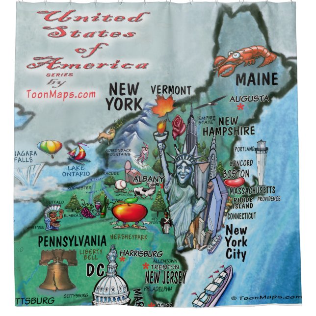 New England USA (Front)