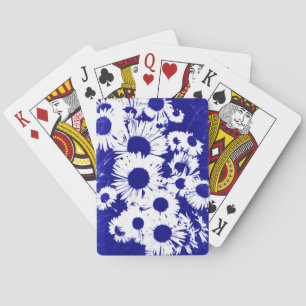 New England Wild Aster Playing Cards